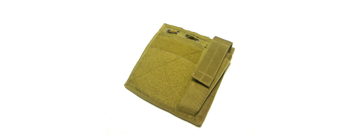 AMA TACTICAL MOLLE FLAT ADMIN POUCH - KHAKI - Click Image to Close