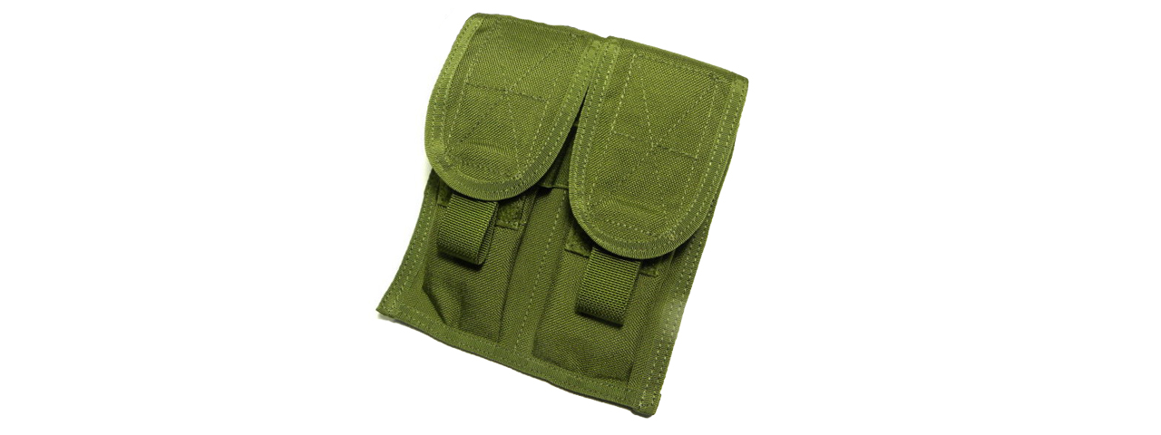 T0427-G MOLLE MSA PARA M4 DOU POUCH (OD GREEN) - Click Image to Close