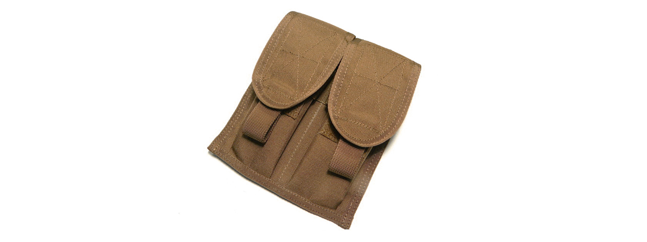 T0427-K MOLLE MSA PARA M4 DOU POUCH (KHAKI) - Click Image to Close