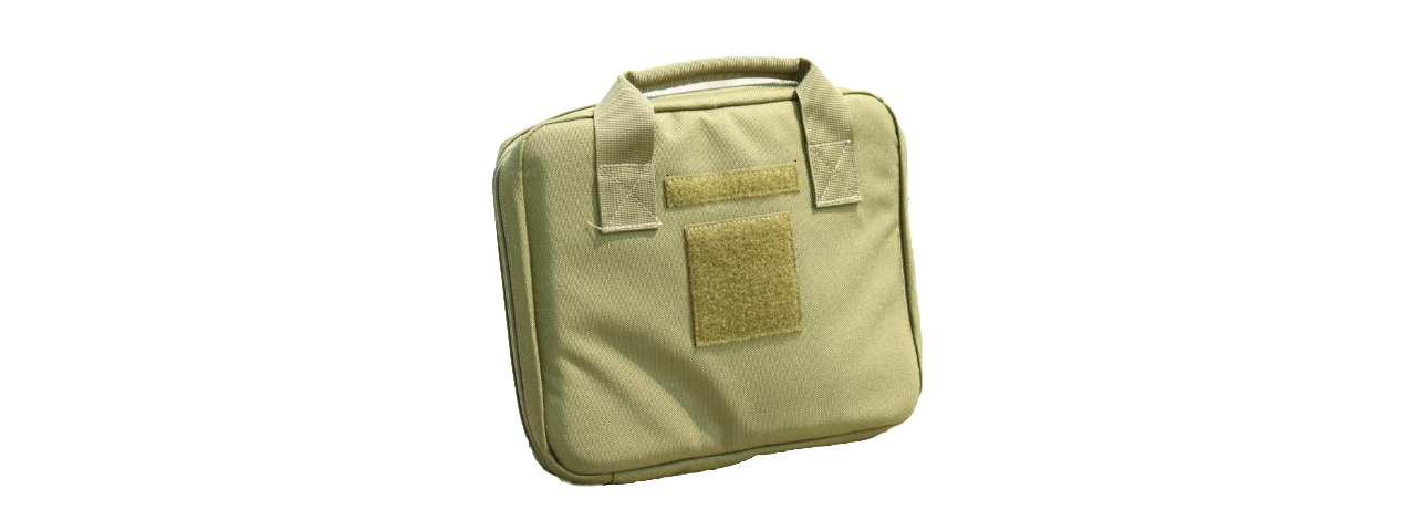 AMA AIRSOFT SINGLE PISTOL CASE - KHAKI - Click Image to Close