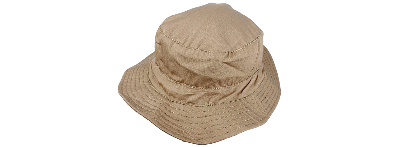 AMA AIRSOFT LIGHTWEIGHT BOONIE HAT - COYOTE BROWN - Click Image to Close