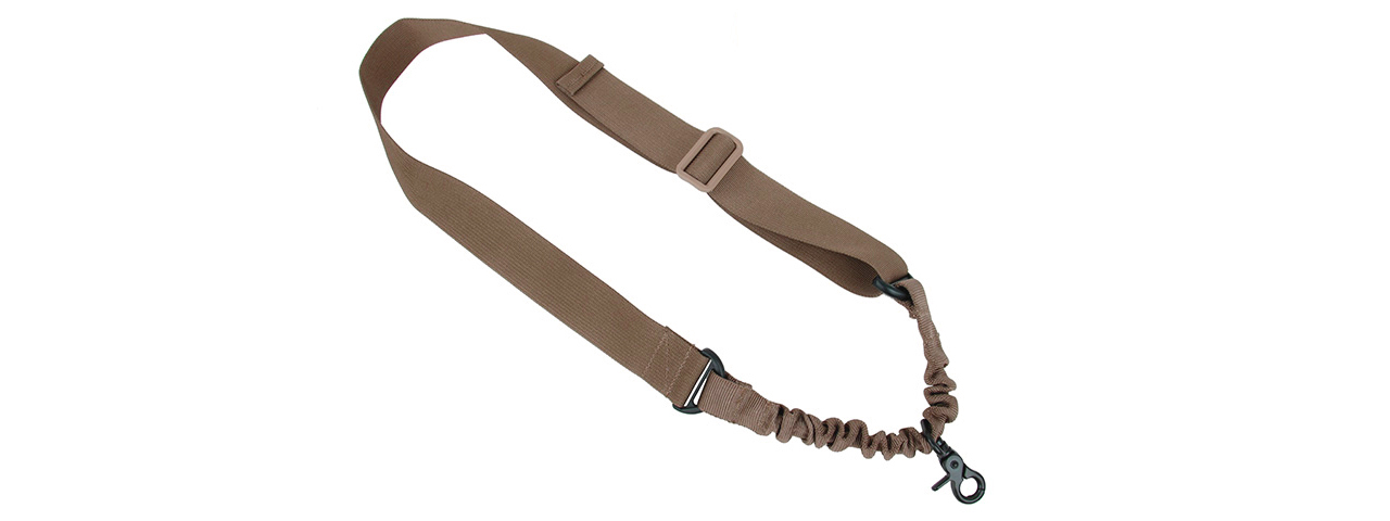 AMA AIRSOFT TACTICAL ONE POINT NYLON BUNGEE SLING - TAN - Click Image to Close