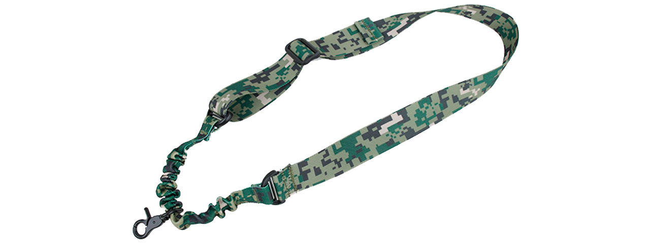 T1419-WD TACTICAL ONE POINT SLING (WOODLAND DIGITAL) - Click Image to Close