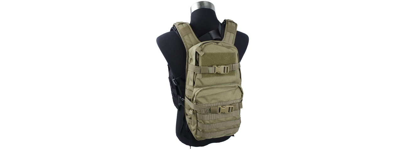 AMA AIRSOFT MOLLE RRV BACKPACK - KHAKI - Click Image to Close