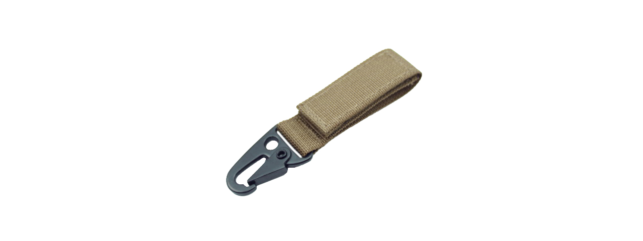 AMA AIRSOFT HOOK AND LOOP SHACKLE - KHAKI - Click Image to Close