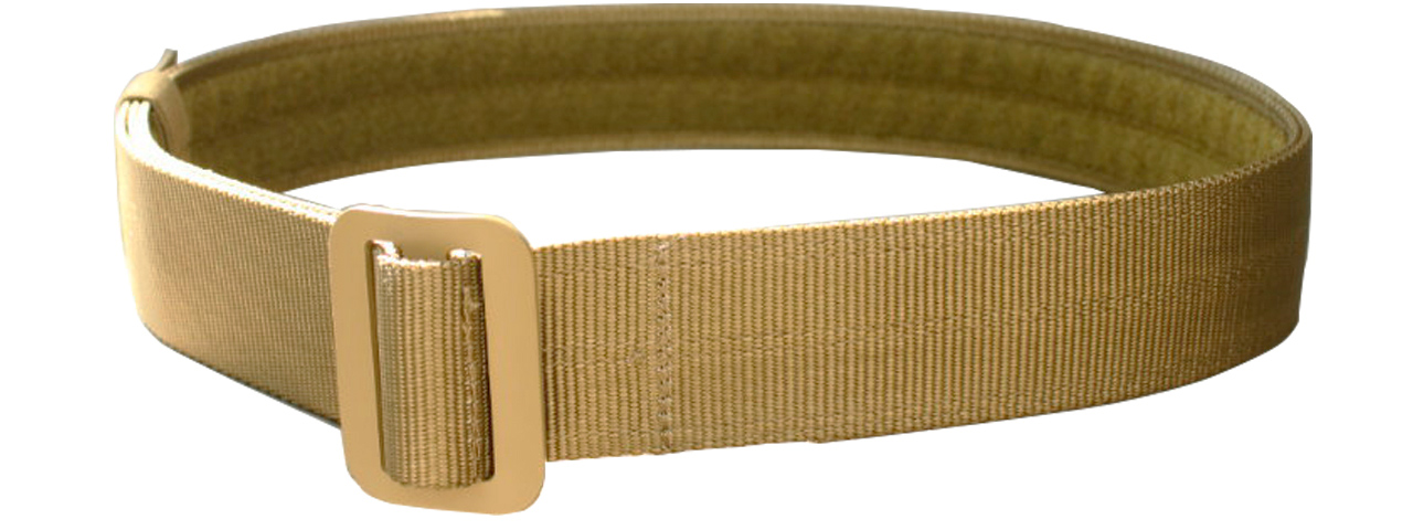 T1607-K-L ENHANCED OPERATOR GUN BELT (KHAKI), LRG - Click Image to Close