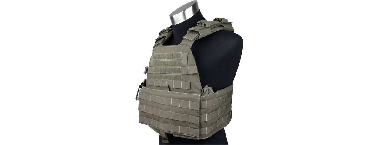 T1781-RG EG ASSAULT TACTICAL VEST (RG) - Click Image to Close