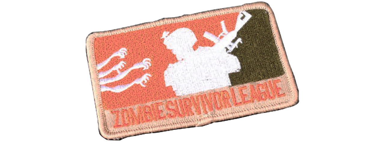 T1957 ZOMBIE SURVIVOR LEAGUE VELCRO PATCH - Click Image to Close