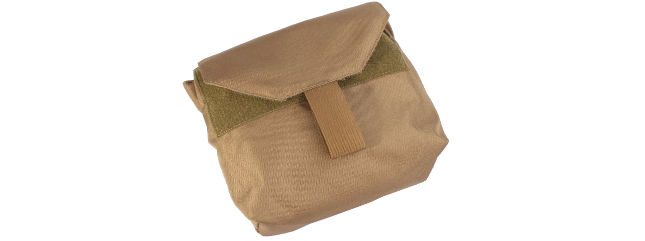 T1985-CB MOLLE GAS MASK POUCH (COYOTE BROWN) - Click Image to Close