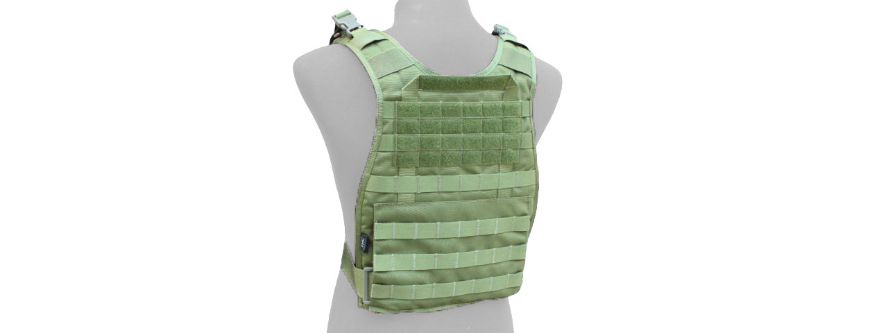 T2065-G MOLLE RRV BACK PANEL (OD) - Click Image to Close