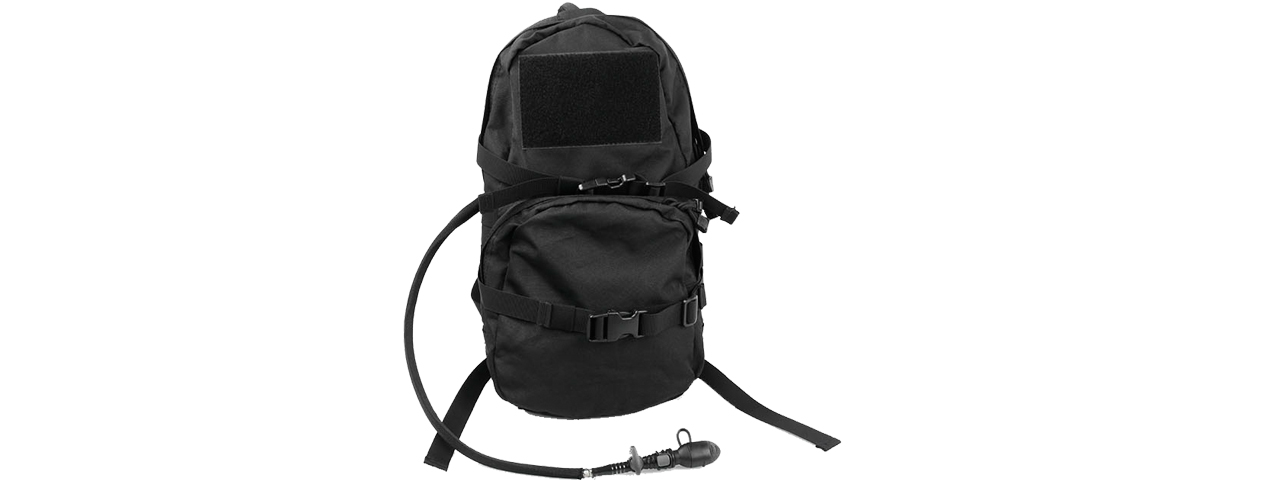 T2089-B MODULAR ASSAULT PACK W/ 3L HYDRATION BAG (BK) - Click Image to Close