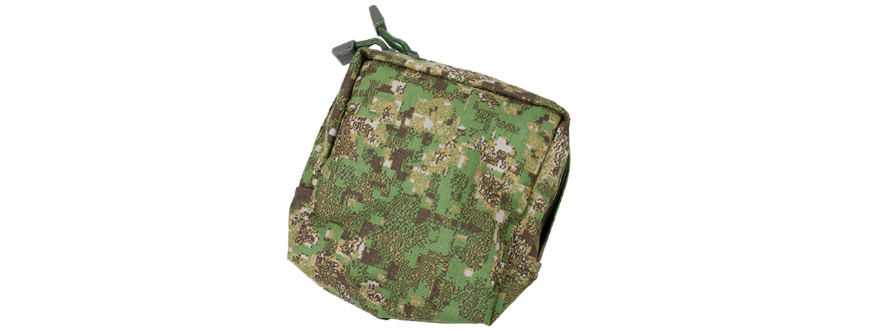 T2162-GZ NYLON SQUARE MOLLE CANTEEN POUCH (GZ) - Click Image to Close