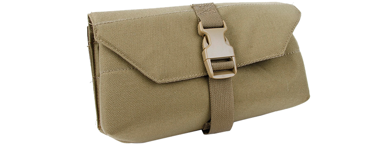 AMA 500D NYLON TACTICAL MOLLE ADMIN POUCH FOR GPNVG18 - COYOTE BROWN - Click Image to Close