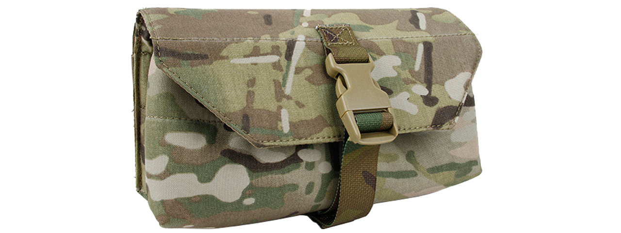 AMA 500D NYLON TACTICAL MOLLE ADMIN POUCH FOR GPNVG18 - CAMOUFLAGE - Click Image to Close