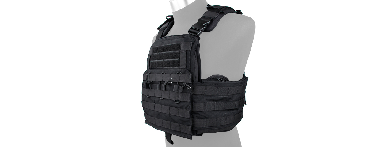 T2355-B CHERRY TACTICAL VEST (BLACK) - Click Image to Close