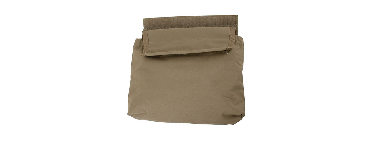 AMA ADHESIVE 500D FABRIC & WEBBING ROLL DUMP POUCH - COYOTE BROWN - Click Image to Close