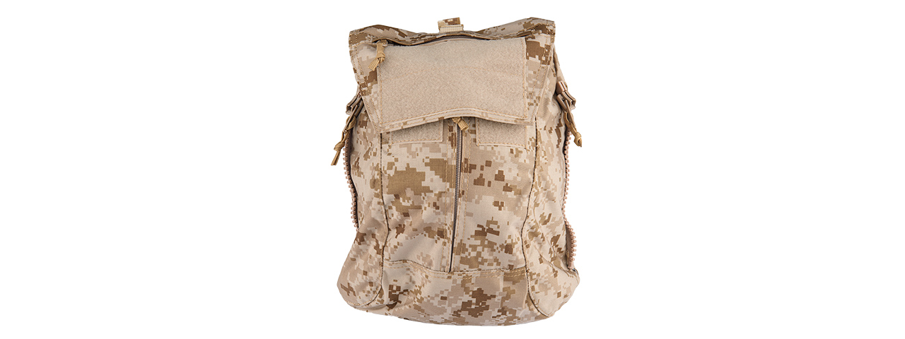 T2483DD ZIPPER PANEL BACKPACK (DESERT DIGITAL) - Click Image to Close