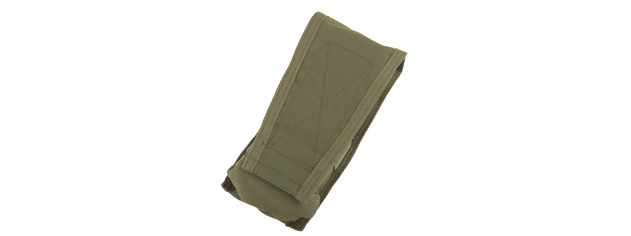 T2495RG CORDURA DOUBLE M4 VERTICAL POUCH (RANGER GREEN) - Click Image to Close