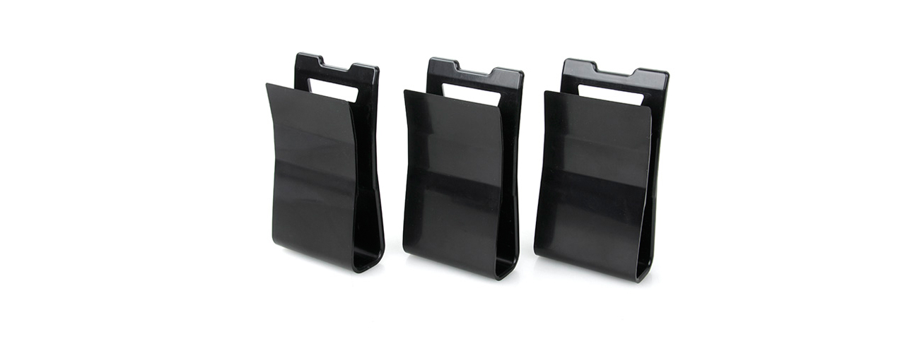 T2497-B NYLON MAGAZINE POUCH INSERT SET (BLACK) - Click Image to Close