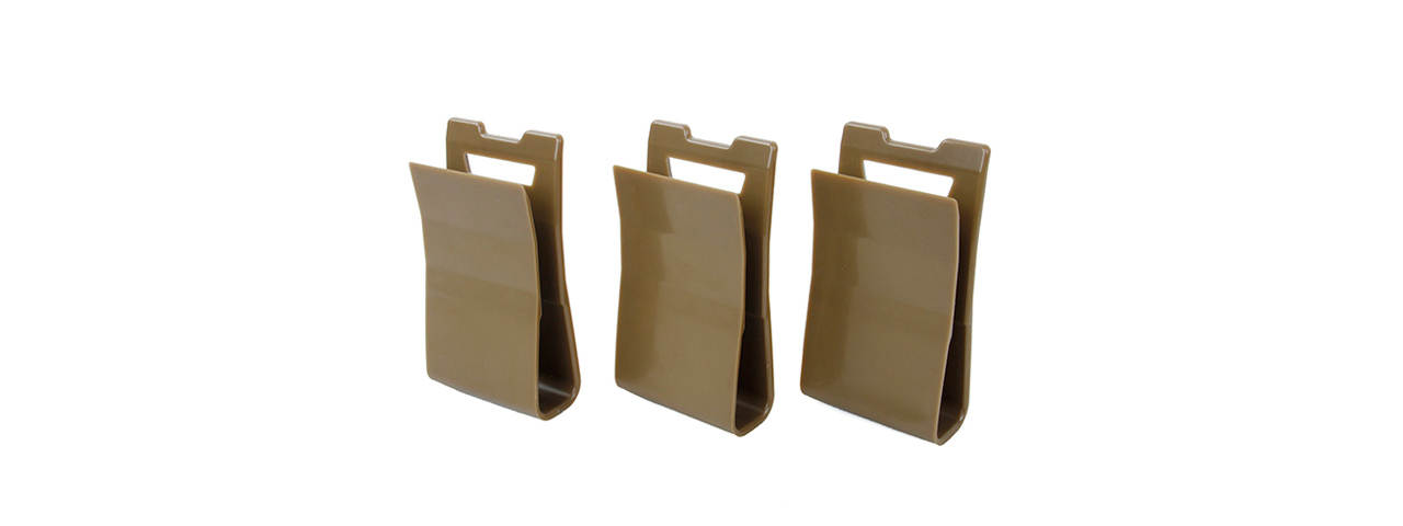 T2497-CB NYLON MAGAZINE POUCH INSERT SET (KHAKI) - Click Image to Close