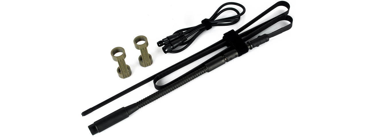 Z-TACTICAL ZPRC-152 MIL-SIM ANTENNA PACKAGE - DUMMY - BLACK - Click Image to Close
