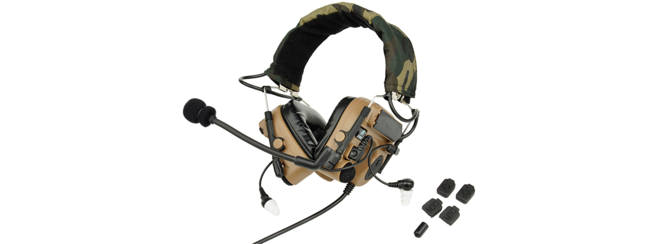 Z038T ZCOMTAC IV IN-THE-EAR RADIO HEADSET (DE) - Click Image to Close