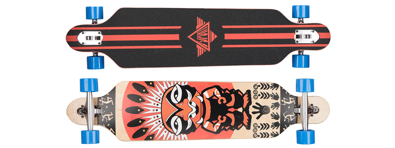 L-SPORT NATIVE COMPLETE LONGBOARD (NATIVE DESIGN) - Click Image to Close