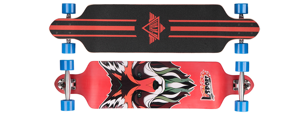 L-SPORTS ELDER FOX COMPLETE LONGBOARD - Click Image to Close