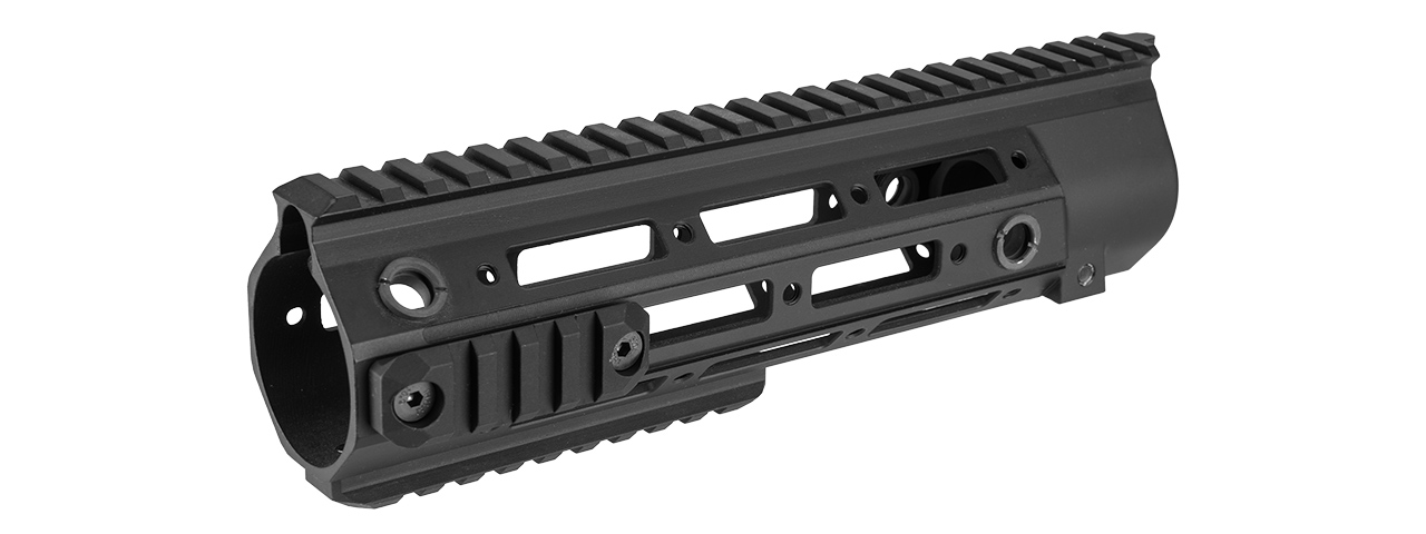 5KU-202-B 10.5" RAHG ALUMINUM AIRSOFT HANDRAIL FOR HK416 SERIES (BLACK) - Click Image to Close