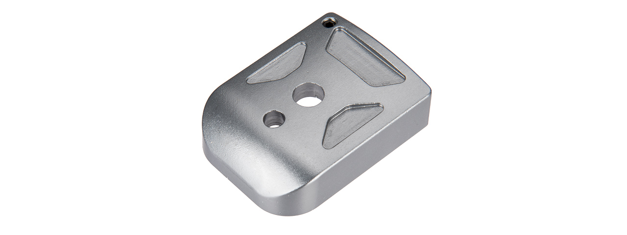 5KU-GB260-T ALUMINUM HI-CAPA MAG BASE COVER - TYPE 1 (TITANIUM) - Click Image to Close