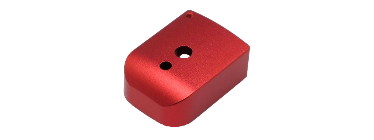 5KU-GB262-R BASE COVER FOR 5.1 HI-CAPA MAGAZINES (TYPE 3/RED) - Click Image to Close
