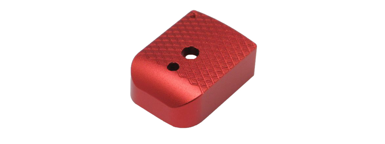 5KU-GB263-R BASE COVER FOR 5.1 HI-CAPA MAGS (TYPE 4/RED) - Click Image to Close