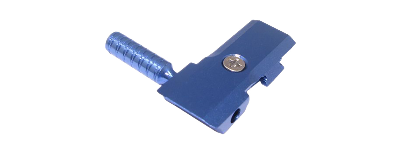 5KU-GB283-BU HI-CAPA GBB ROUND AIRSOFT COCKING HANDLE (BLUE) - Click Image to Close