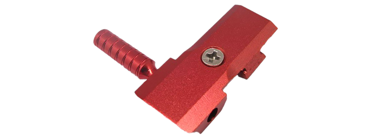 5KU-GB283-R HI-CAPA GBB ROUND AIRSOFT COCKING HANDLE (RED) - Click Image to Close