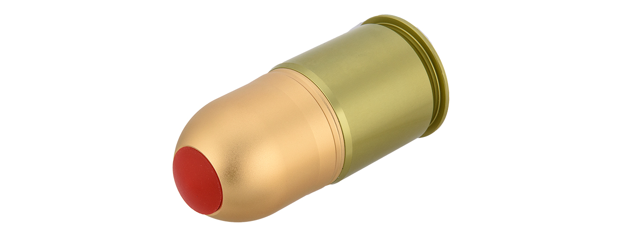 AC-1438 UNICORN 40MM AIRSOFT GAS GRENADE SHELL (GREEN/BRONZE) - Click Image to Close
