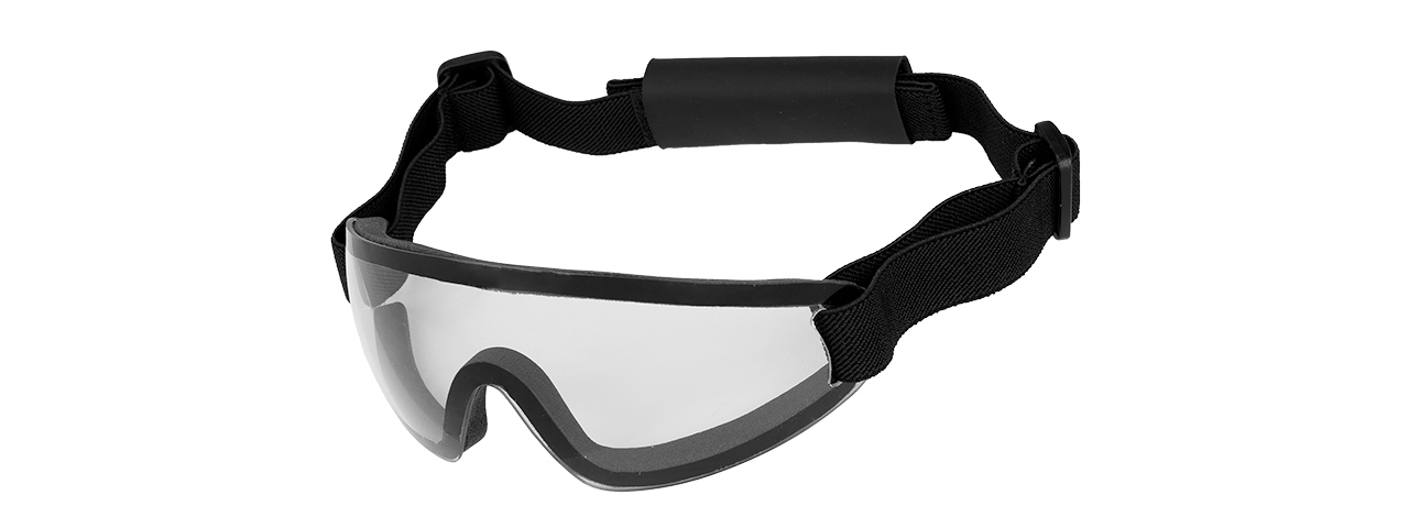 AC-375C LOW PROFILE BOOGIE REGULATOR GOGGLES (CLEAR) - Click Image to Close