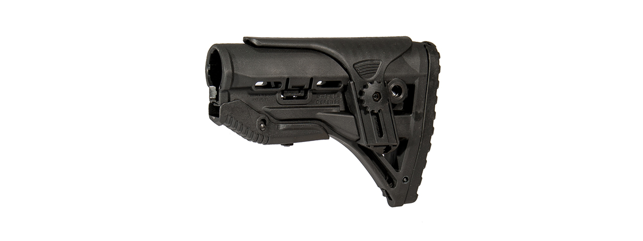 AC-404B M4AR-15 TACTICAL STOCK (COLOR: BLACK) - Click Image to Close