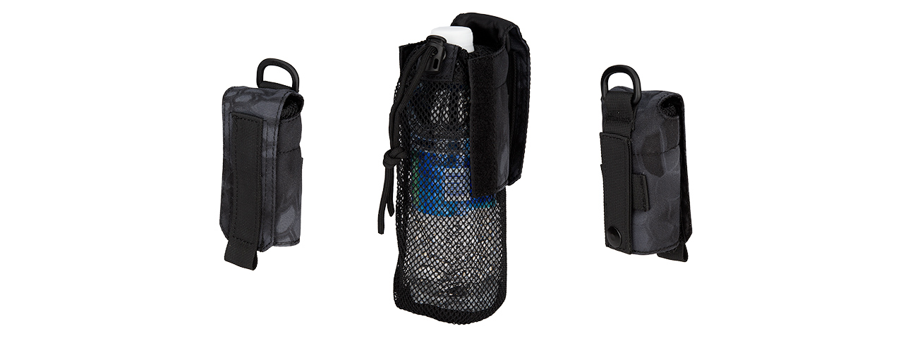 G-FORCE TACTICAL 1000D NYLON FOLDING WATER BOTTLE BAG II - TYP - Click Image to Close
