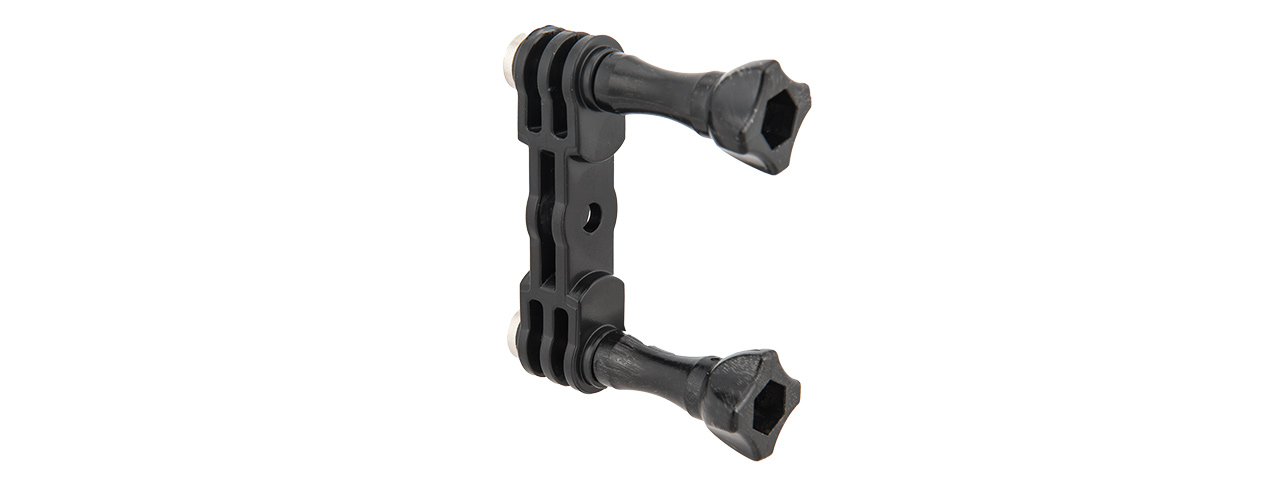 AC-864B FAST DUAL SPORTING CAMERA MOUNT FOR GOPRO (BLACK) - Click Image to Close