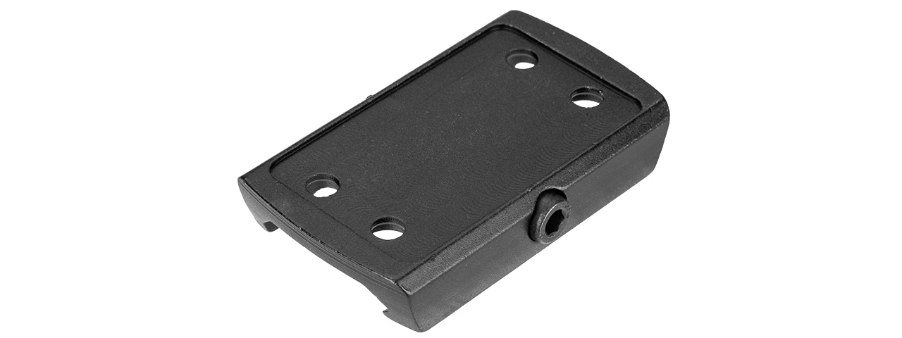 ACW-1718B 20MM LOW MOUNT FOR SOLAR POINT RED DOT SIGHT (BLACK) - Click Image to Close