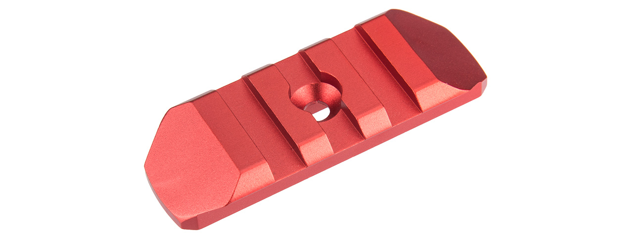 ACW-2032R 3-SLOT KEYMOD RAIL (RED) - Click Image to Close