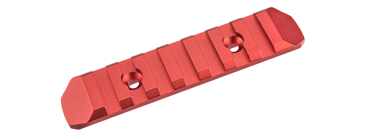 ACW-2058R 7-SLOT M-LOK RAIL (RED) - Click Image to Close