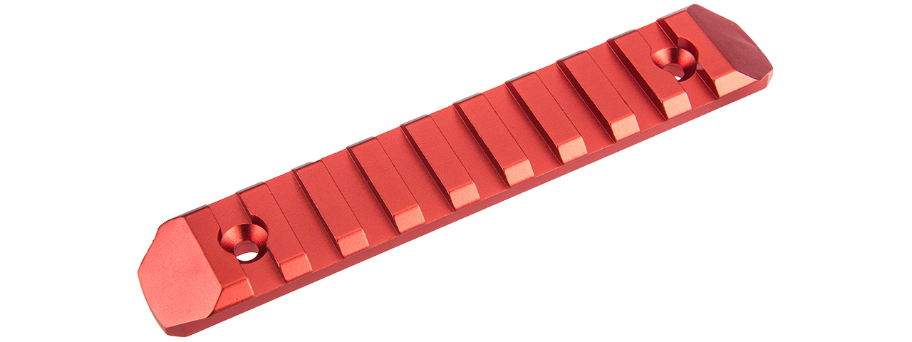 ACW-2059R 9-SLOT M-LOK RAIL (RED) - Click Image to Close