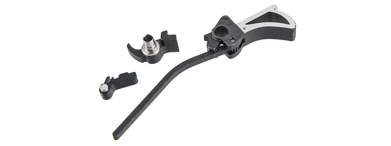 ATLAS CUSTOM WORKS HAMMER WITH STRUT SET FOR HI-CAPA (TYPE4) (SILVER) - Click Image to Close