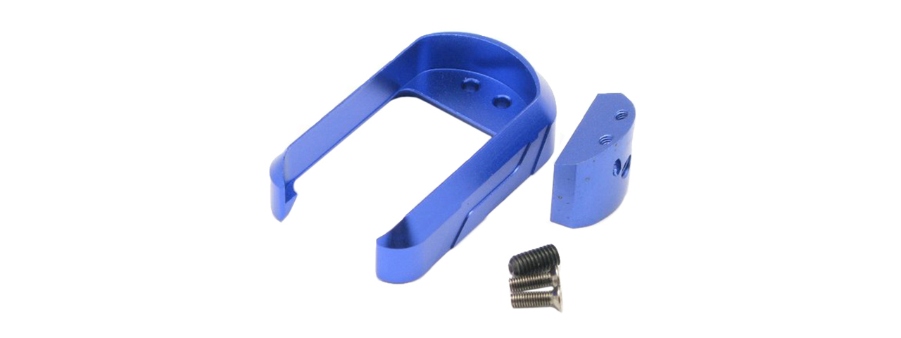 ACW-GB276-BU HIGH SPEED MAGAZINE WELL FOR G17 PISTOLS (BLUE) - Click Image to Close