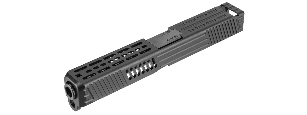 ACW-GB412-B CNC SLIDE AND BARREL KIT FOR MARUI-17 GBB (BLACK) - Click Image to Close