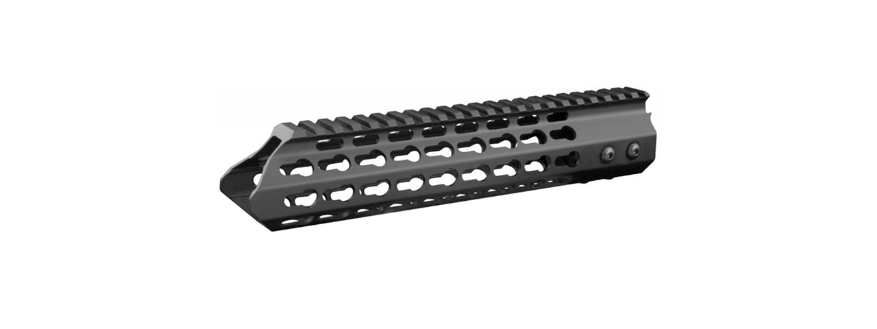 AIM SPORTS 10" AR-15 FREE FLOAT KEYMOD HANDGUARD - BLACK - Click Image to Close