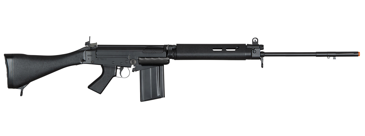 AR-024-P Ares L1A1 SLR Metal AEG Airsoft FAL Battle Rifle (Black) - Click Image to Close