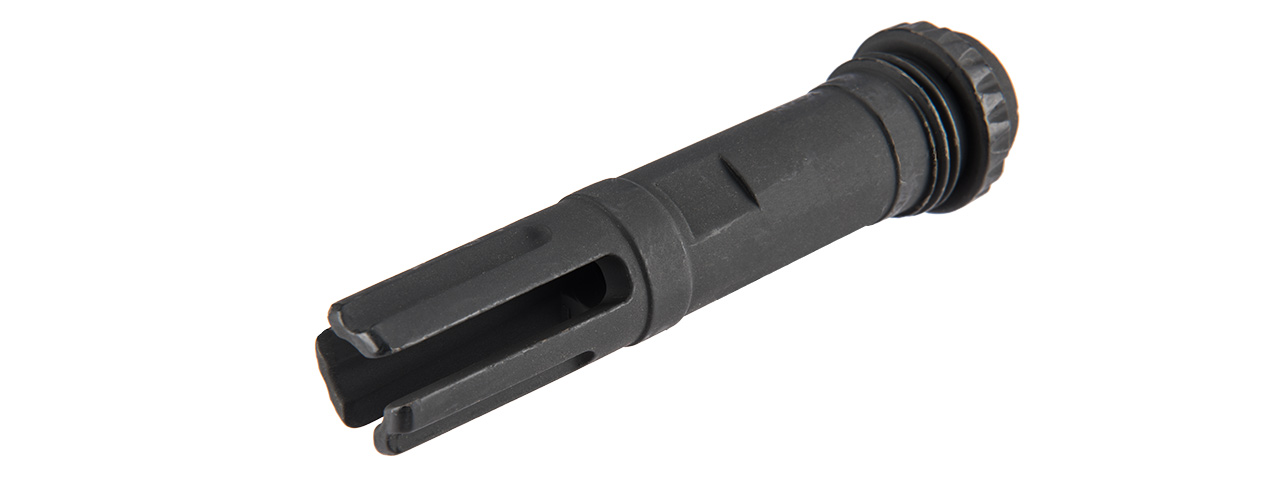 ARES-FH-012 MK.16 HEAVY STYLE CLOCKWISE AIRSOFT FLASH HIDER - Click Image to Close