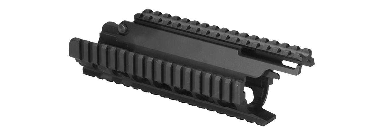 ARES TACTICAL METAL AIRSOFT HANDGUARD FOR VZ58 AEG - BLACK - Click Image to Close